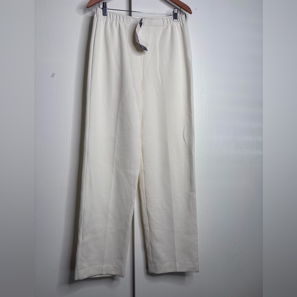 🤍 Vintage James Kenrob Elastic Waist Pants | Size 14 | Summer White 🤍
